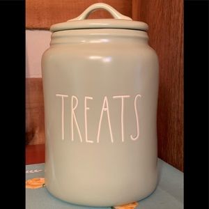 Rae Dunn “Treats” Pet Canister - Large